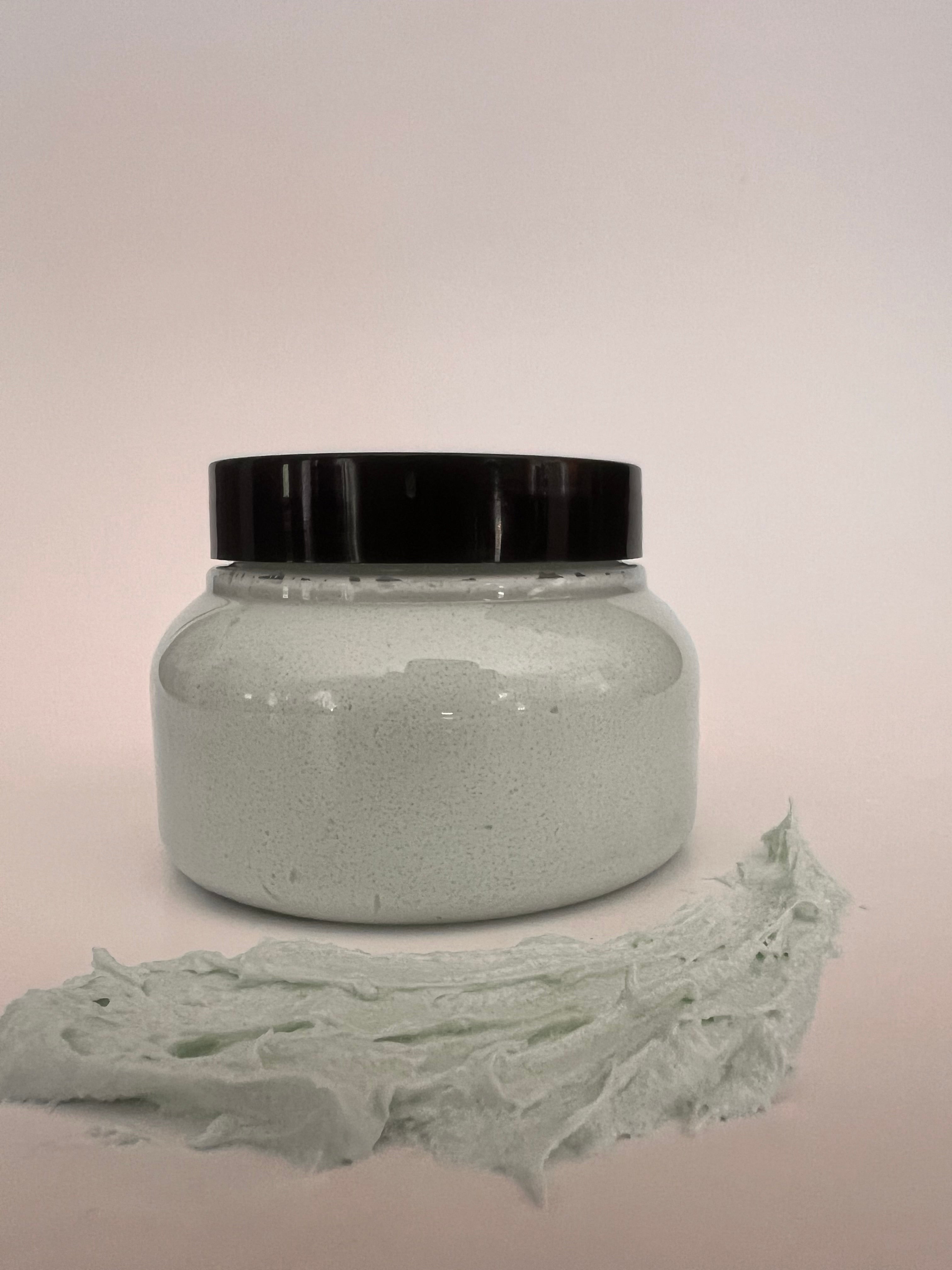 Whipped sugar scrubs