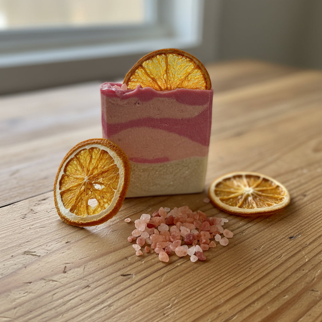 Salted Pink Water Lily Scrub
